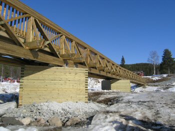 Fackverksbro – gång- och cykelbro